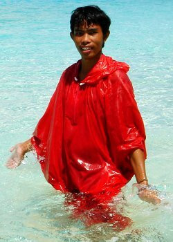 poncho cape for swimming pool training